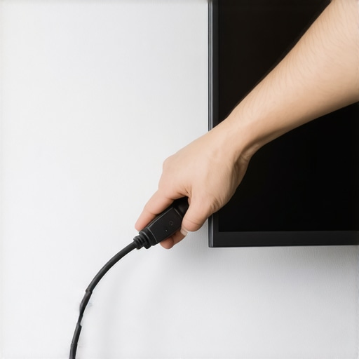 Why your HDMI cable won't fit into your wall-mounted TV